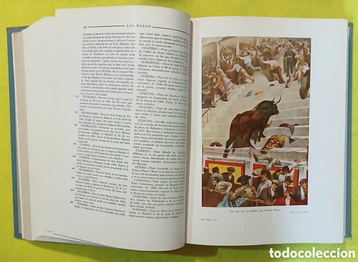 Diccionarios de segunda mano: Los toros, tratado t&eacute;cnico e hist&oacute;rico - Foto 9