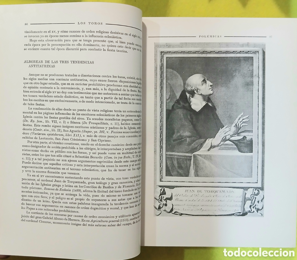 Diccionarios de segunda mano: Los toros, tratado t&eacute;cnico e hist&oacute;rico - Foto 16