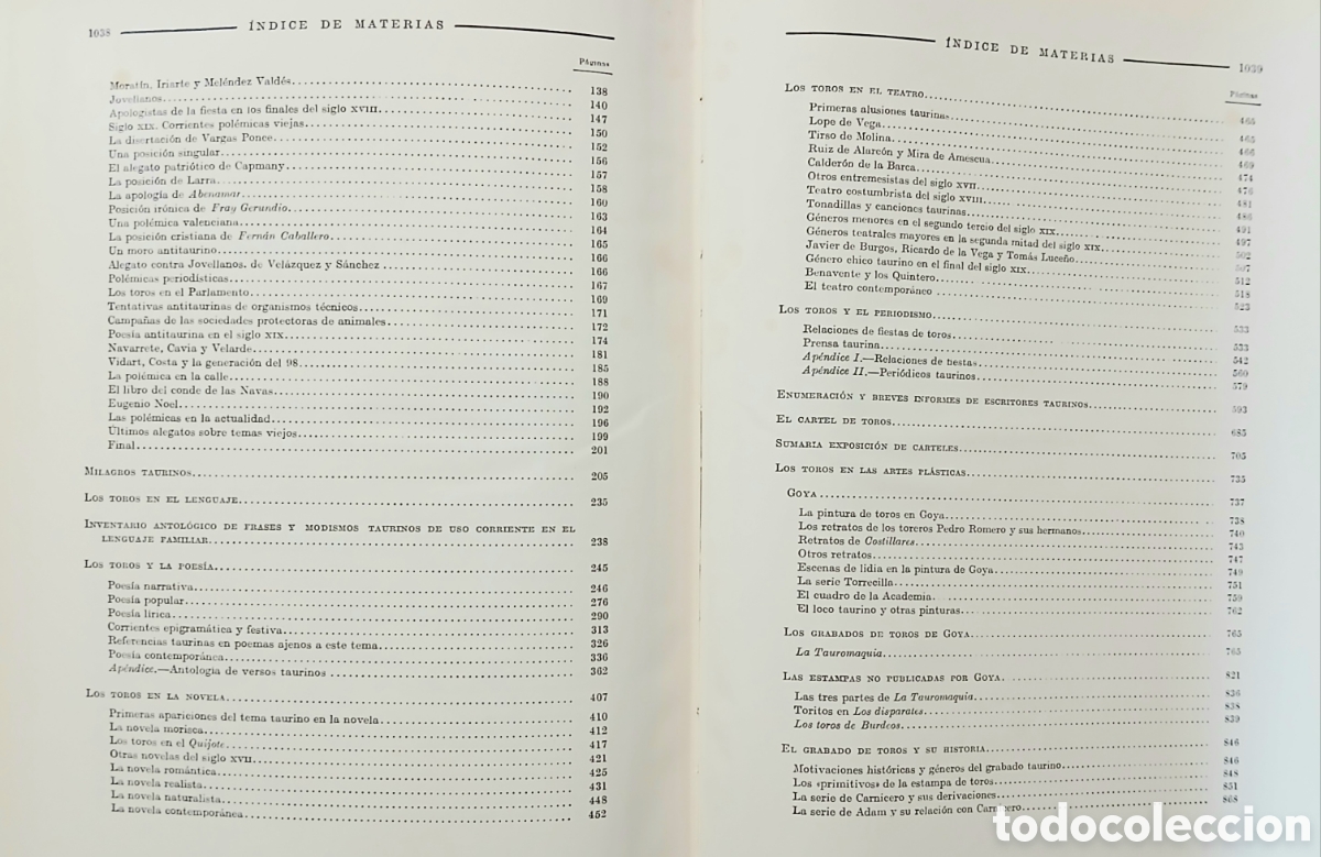 Diccionarios de segunda mano: Los toros, tratado t&eacute;cnico e hist&oacute;rico - Foto 19