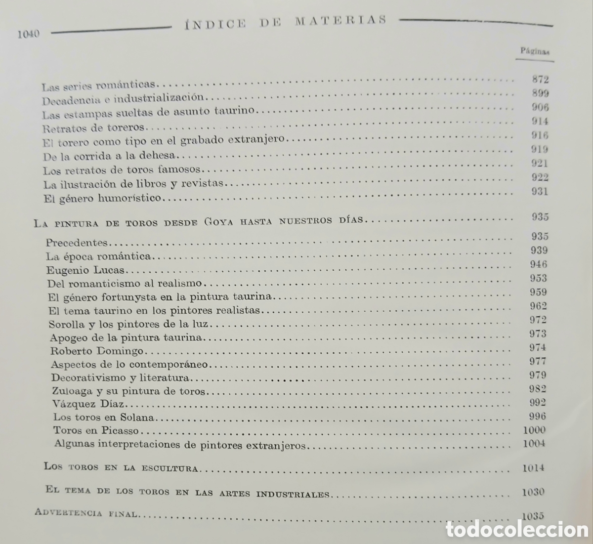 Diccionarios de segunda mano: Los toros, tratado t&eacute;cnico e hist&oacute;rico - Foto 20