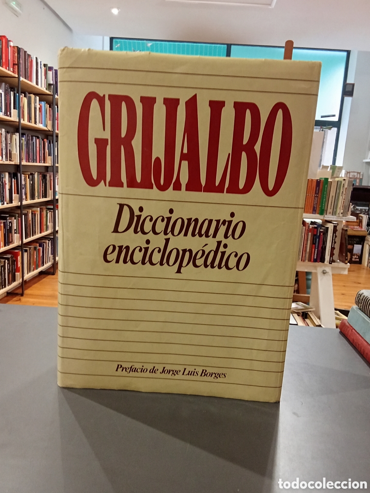 Diccionarios de segunda mano: Diccionario Enciclopedico Grijaldo Pr&oacute;logo Jorge Luis Borges