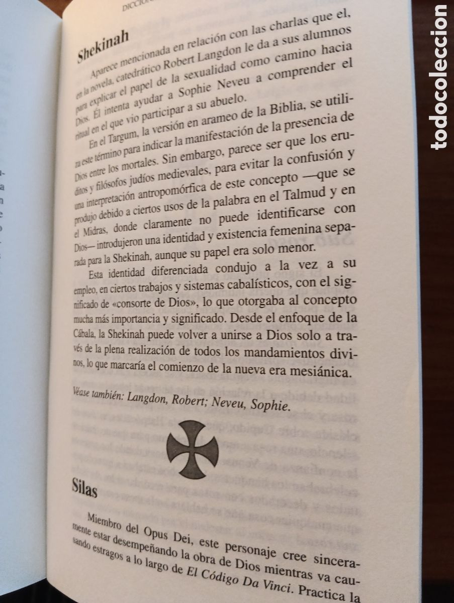 Diccionarios de segunda mano: Diccionario del C&oacute;digo da Vinci, Simon Cox - Foto 5