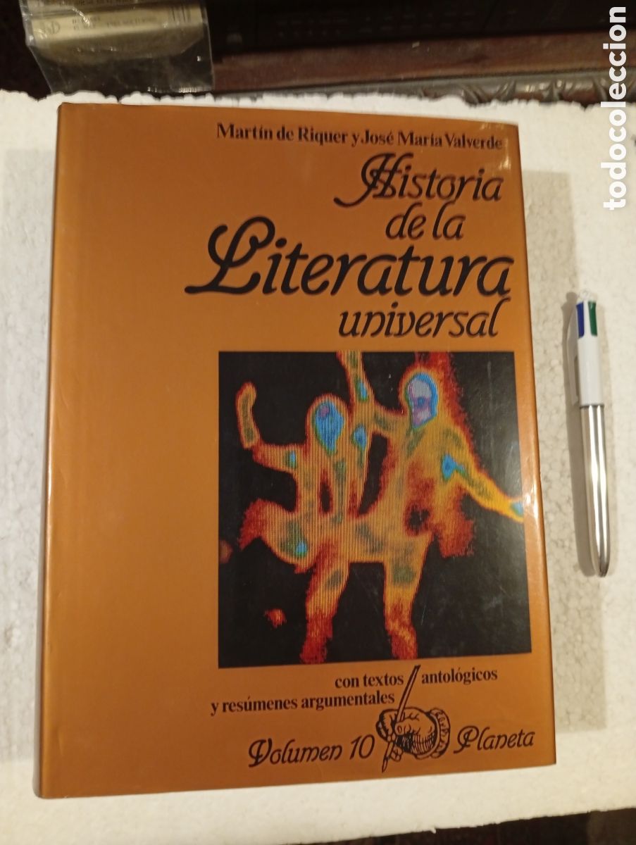 Diccionarios de segunda mano: HISTORIA DE LA LITERATURA UNIVERSAL. MART&Iacute;N DE RIQUER. JOS&Eacute; M. VALVERDE. 10 VOLS. (COMPLETA) PLANETA