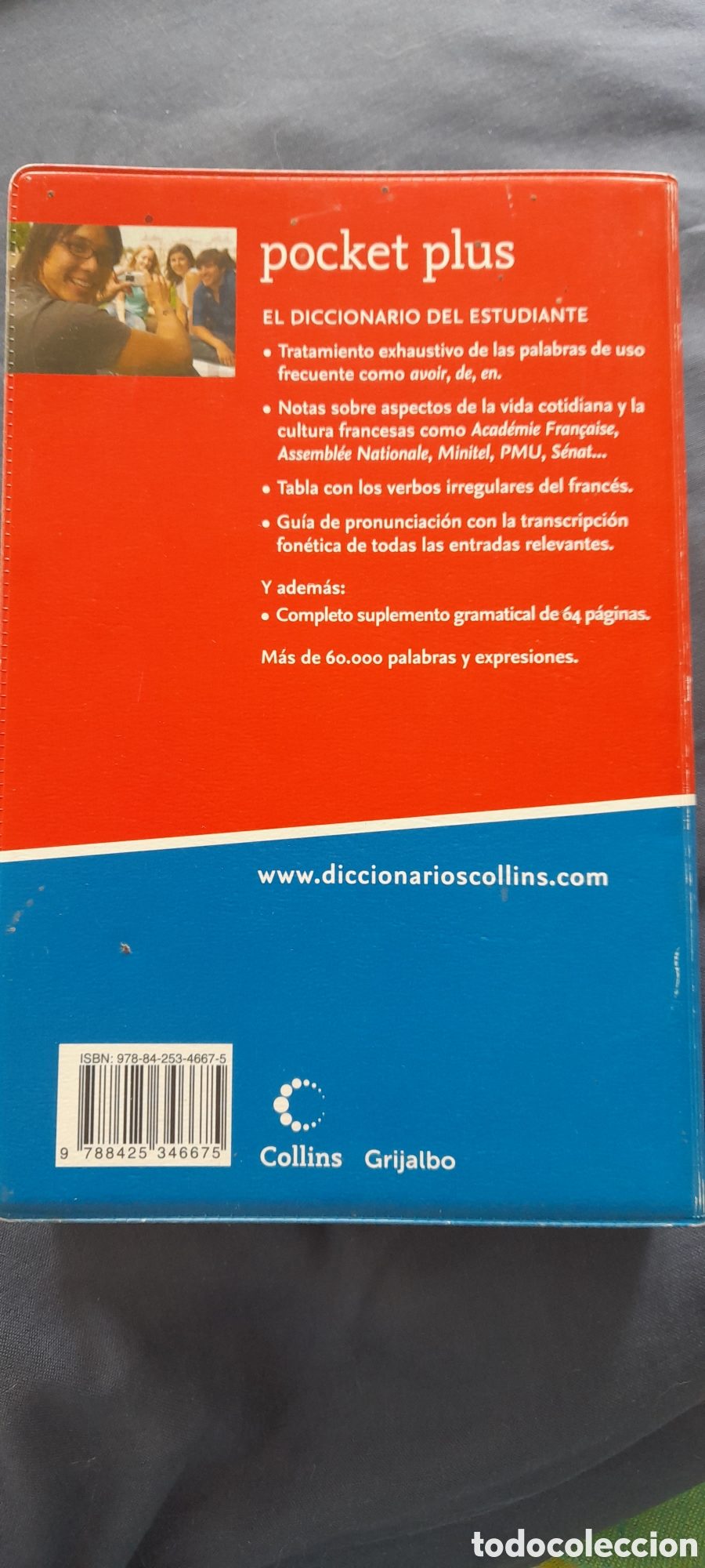 Diccionarios de segunda mano: Collins pocket. Franc&eacute;s Espa&ntilde;ol. Biling&uuml;e - Foto 2