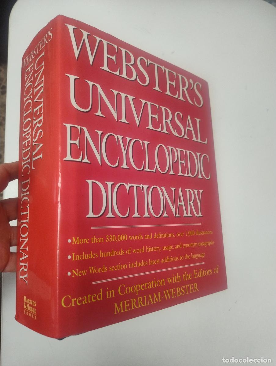 Diccionarios de segunda mano: Websters Universal Encyclopedic Dictionary - Merriam-Webster - Foto 1