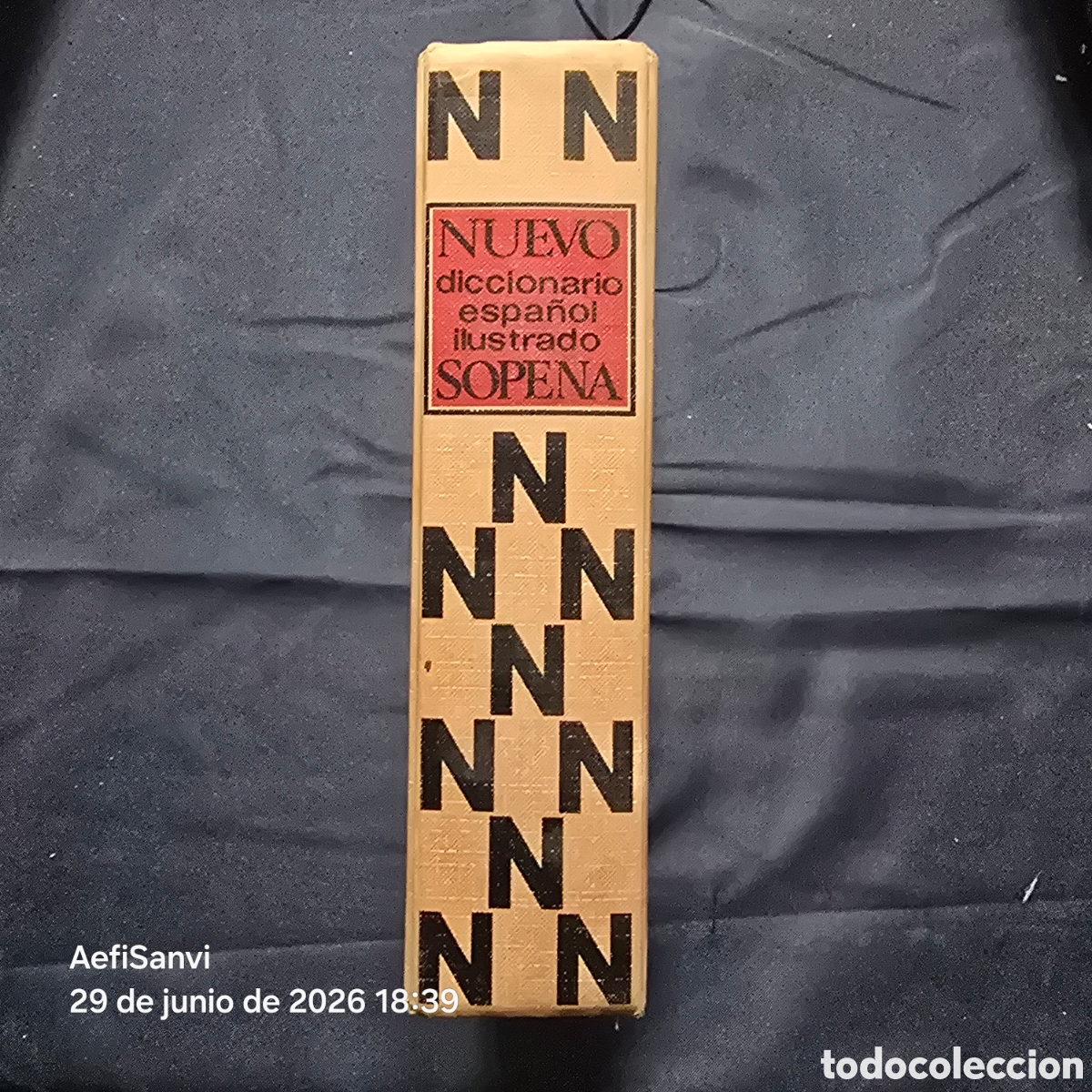 Diccionarios de segunda mano: NUEVO DICCIONARIO ESPA&Ntilde;OL ILUSTRADO SOPENA