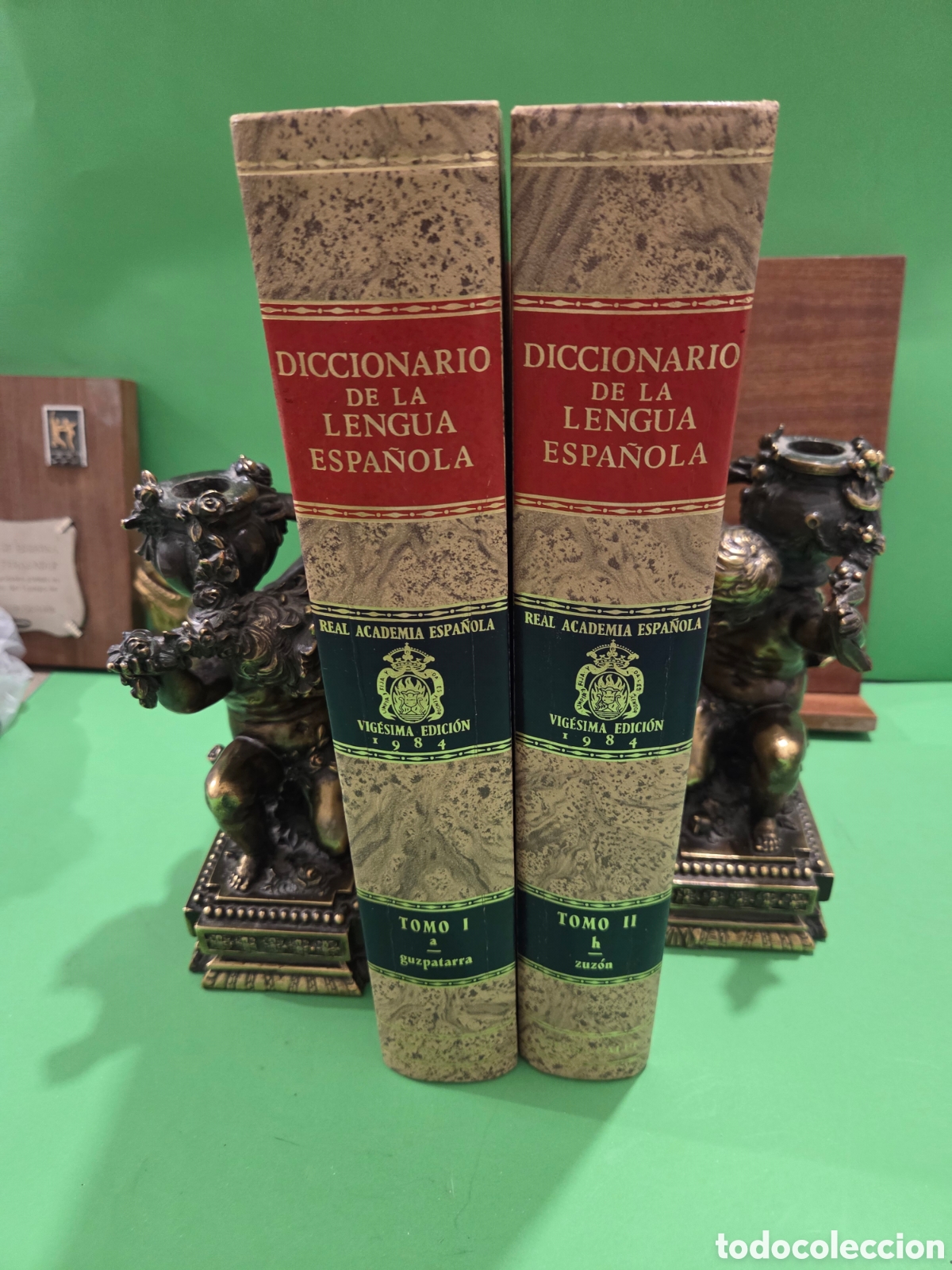 Diccionarios de segunda mano: &rdquo;&rdquo;DICCIONARIO DE LA LENGUA ESPA&Ntilde;OLA&rdquo;&rdquo;...1984...DOS VOLUMENES...ESPASA CALPE...