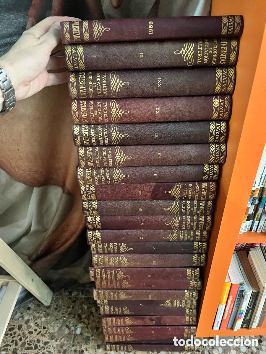 Diccionarios de segunda mano: ENCICLOPEDIA UNIVERSITAS 22 TOMOS a&ntilde;o 1972