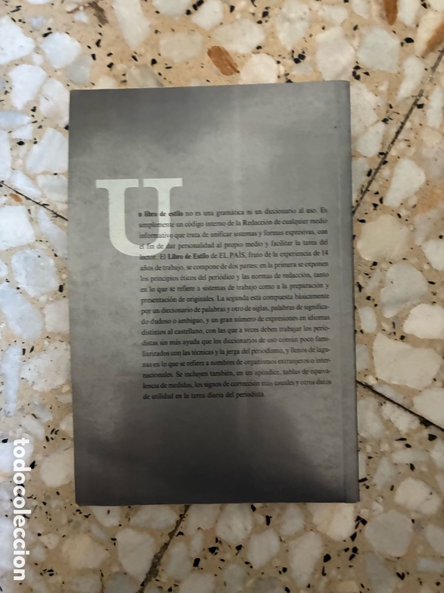 Diccionarios de segunda mano: EL PA&Iacute;S: libro de estilo - Foto 2