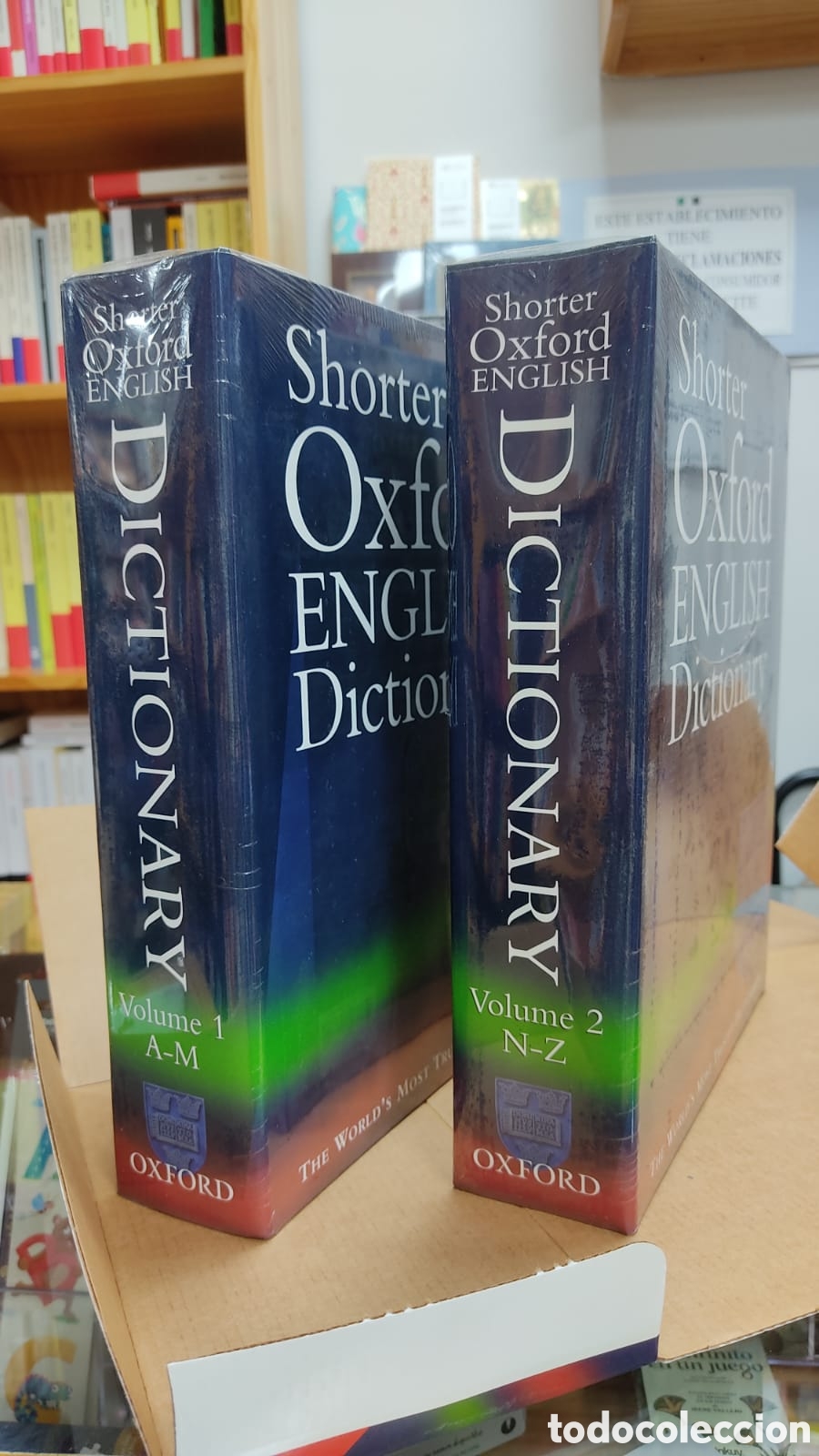 Diccionarios de segunda mano: Shorter Oxford English Dictionary 2 vol. Oxford 9780198605751