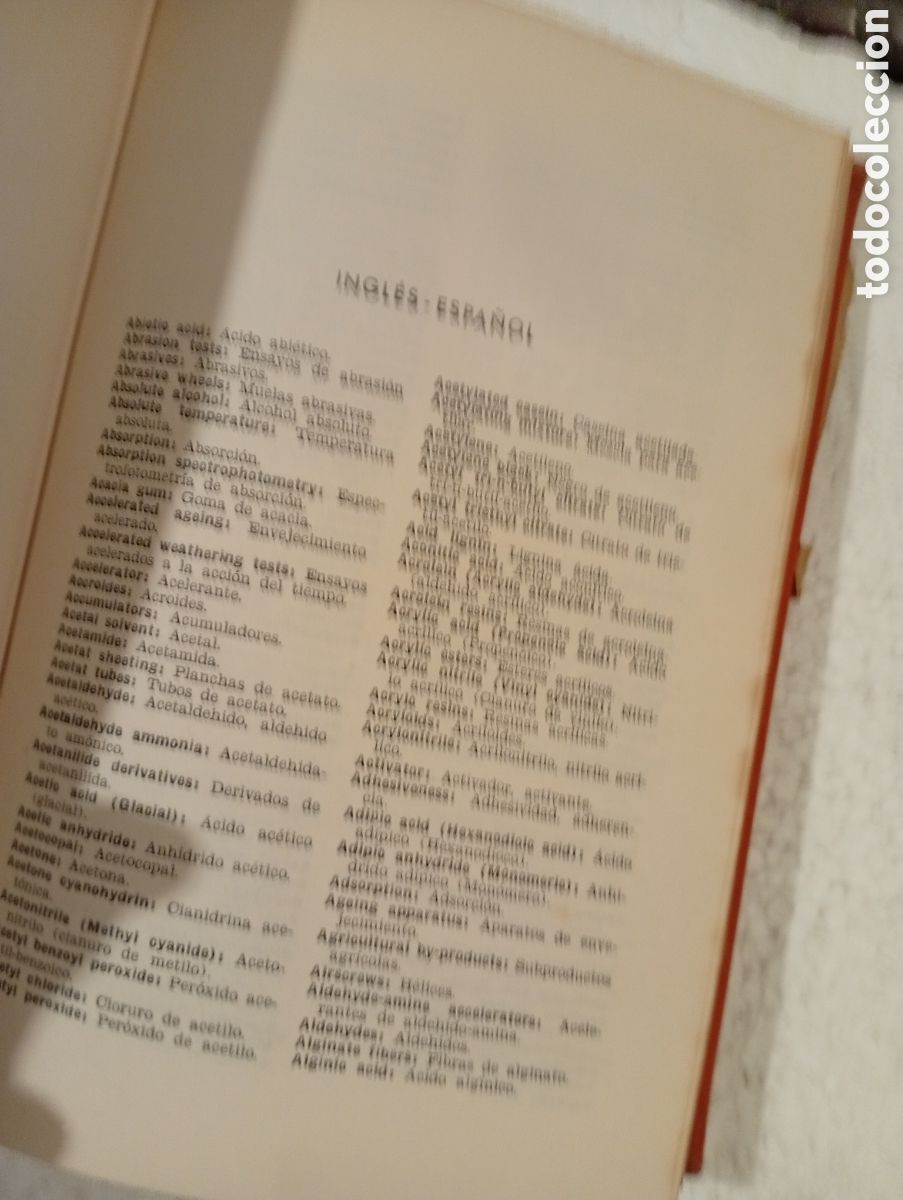 Diccionarios de segunda mano: DICCIONARIO DE PL&Aacute;STICOS. PAUL L. SMITH. - Foto 13