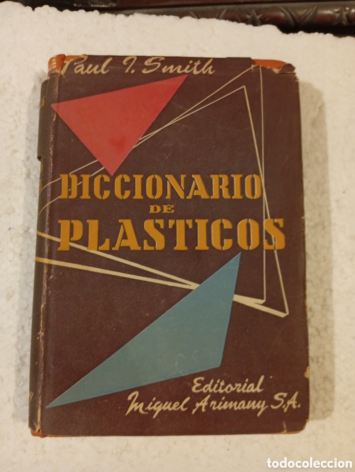 Diccionarios de segunda mano: DICCIONARIO DE PL&Aacute;STICOS. PAUL L. SMITH. - Foto 1