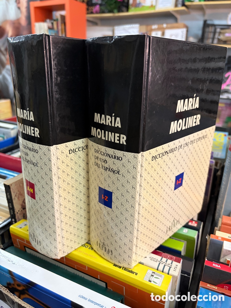 Diccionarios de segunda mano: Diccionario de uso del espa&ntilde;ol Mar&iacute;a Moliner (2 tomos). Gredos 1998