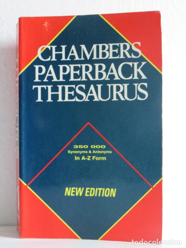 Diccionarios de segunda mano: Diccionario ingles. Chambers Paperback Thesaurus - Varios - Chambers Harrap Publishers