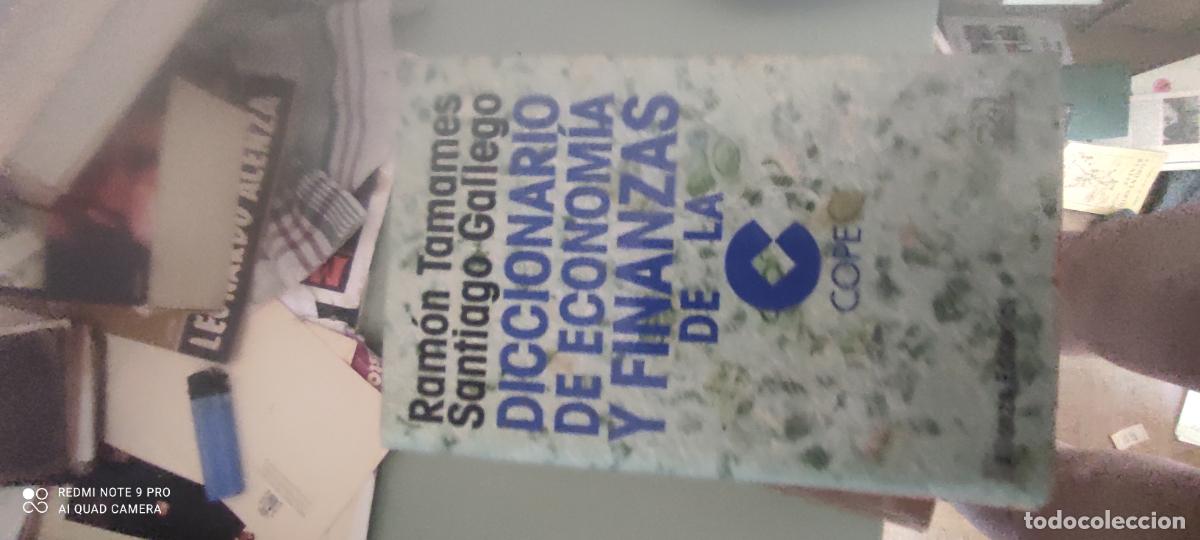 Diccionarios de segunda mano: DICCIONARIO DE ECONOMIA Y FINANZAS DE LA COPE. TAMAMES, RAMON. GALLEGO, SANTIAG