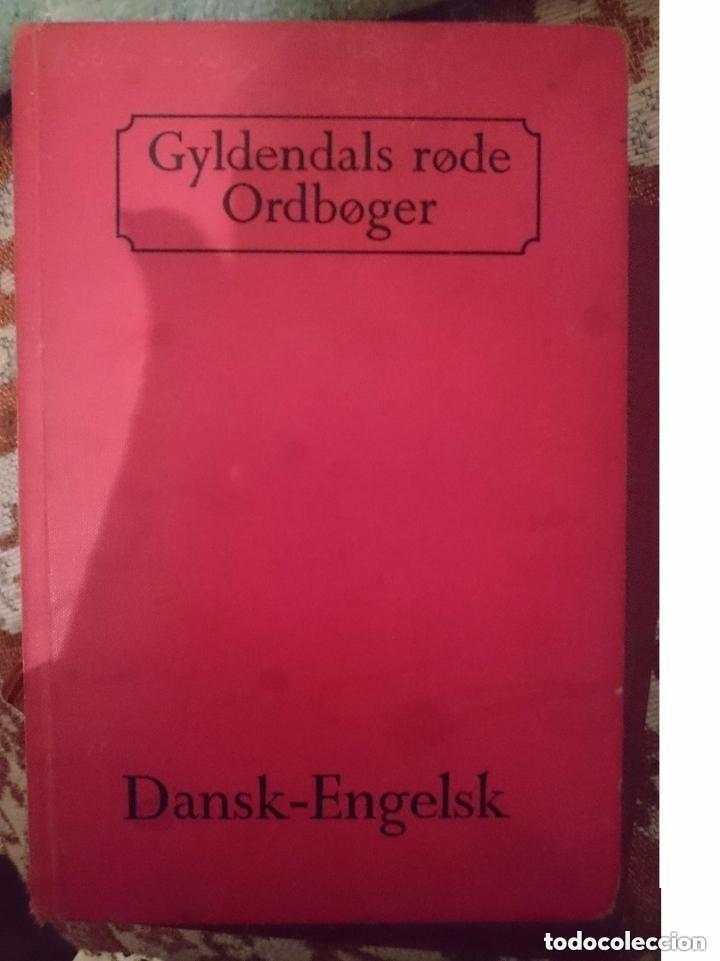 Diccionarios de segunda mano: DICCIONARIO DANES INGLES --GYLDENDALS RODE ORDNOGER - DANSK. ENGELSK Edici&oacute;n de 1965