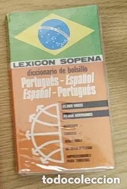 Diccionarios de segunda mano: Diccionario bolsillo Portugues-Espa&ntilde;ol - Espa&ntilde;ol-Portugues T&iacute;tulo Lexicon Sopena