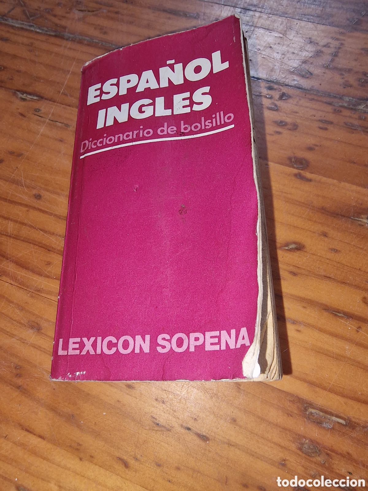 Diccionarios de segunda mano: Diccionario de bolsillo espa&ntilde;ol ingl&eacute;s, lexicon sopena 1987