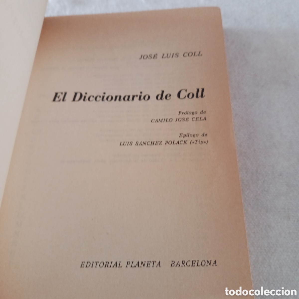 Diccionarios de segunda mano: El Diccionario de Coll de Jos&eacute; Luis Coll - Foto 8