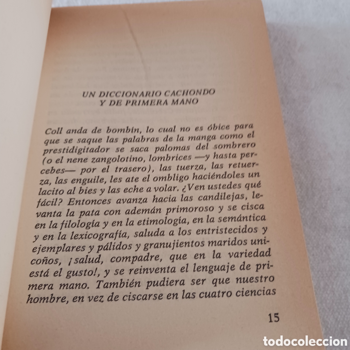 Diccionarios de segunda mano: El Diccionario de Coll de Jos&eacute; Luis Coll - Foto 12