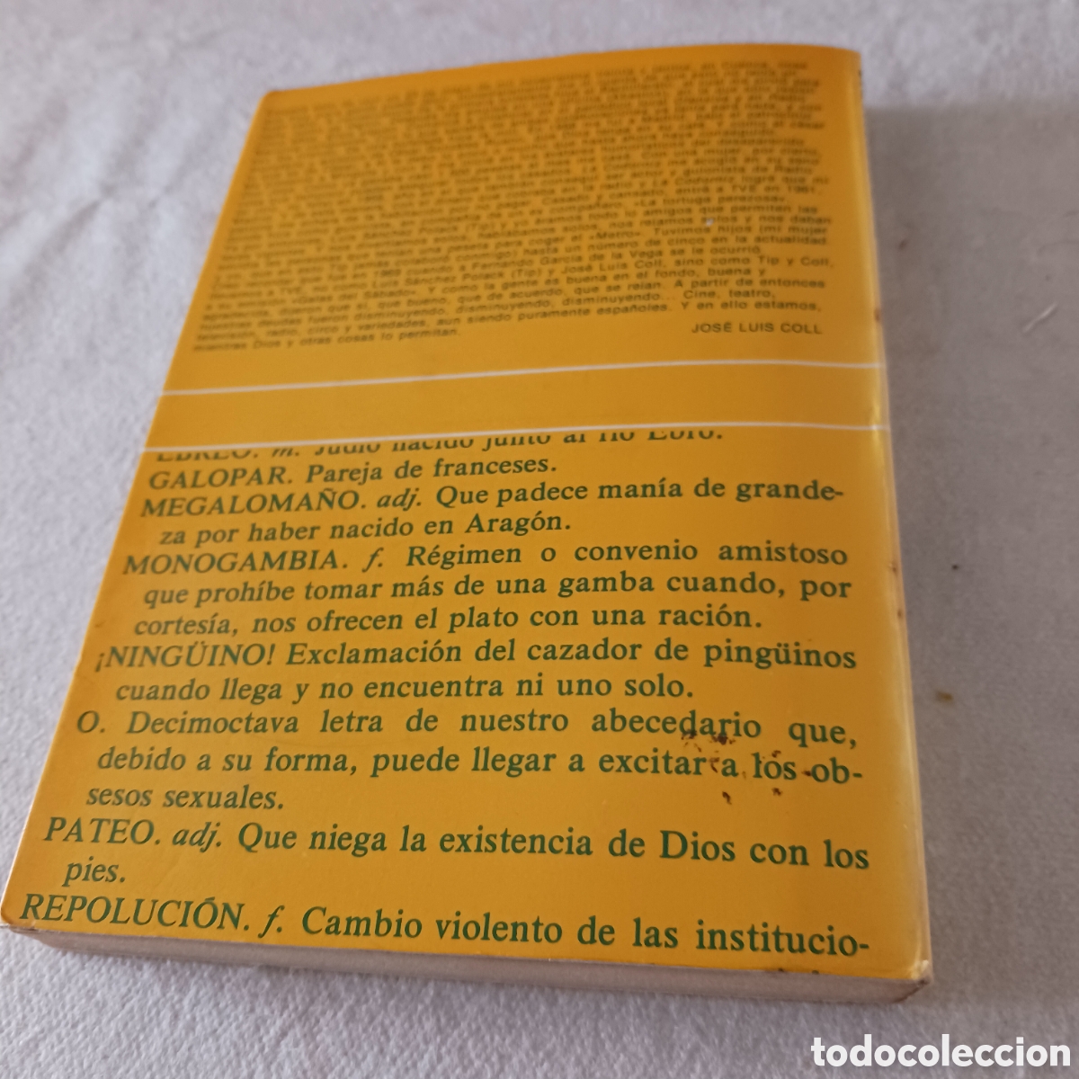 Diccionarios de segunda mano: El Diccionario de Coll de Jos&eacute; Luis Coll - Foto 16