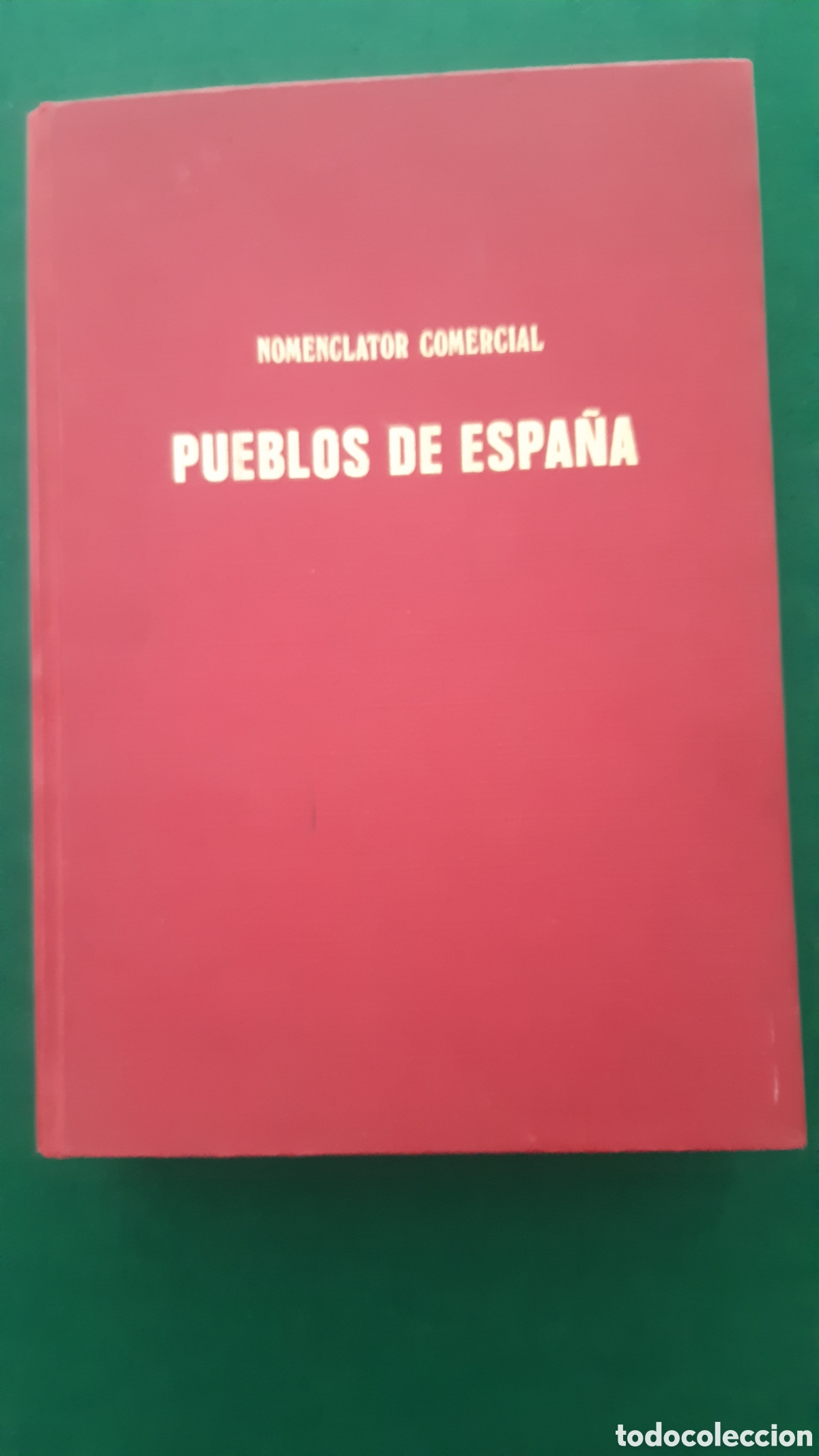 Diccionarios de segunda mano: Nomencl&aacute;tor pueblos de Espa&ntilde;a
