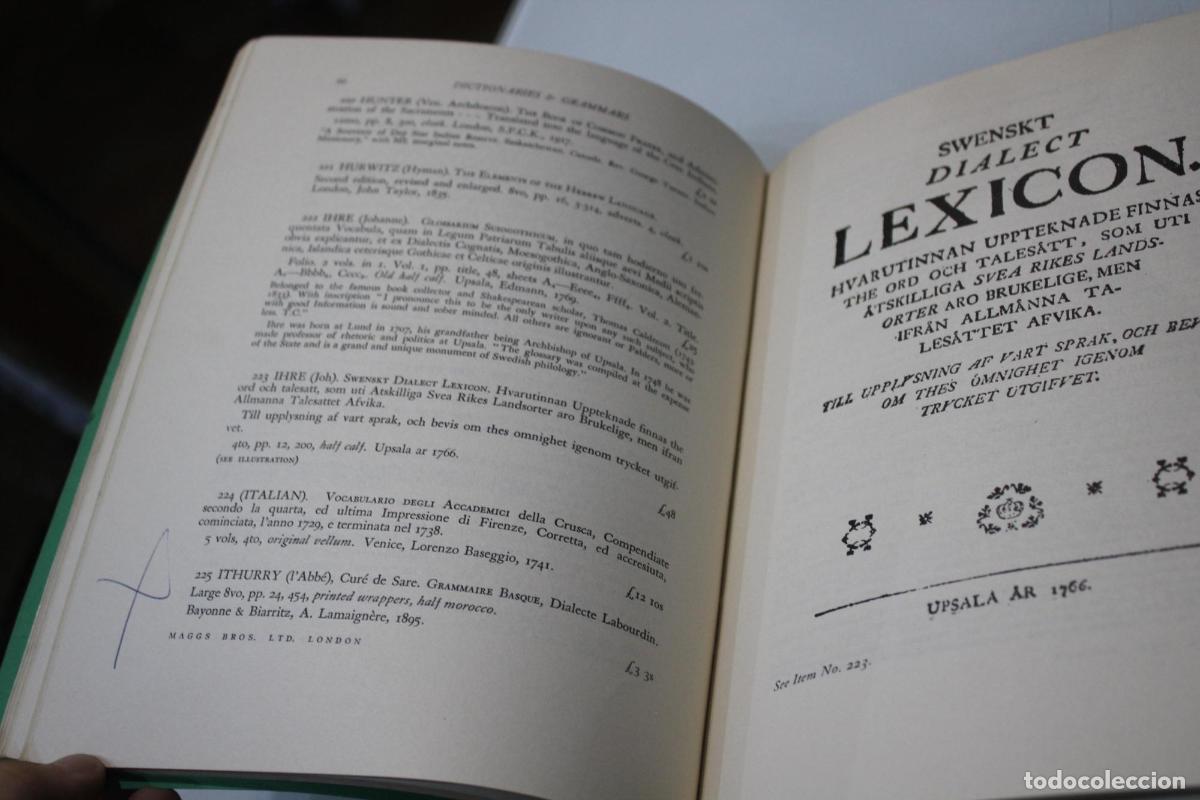 Diccionarios de segunda mano: Dictionaries and Grammars. Catalogue 891 - Vv. Aa. - Foto 3