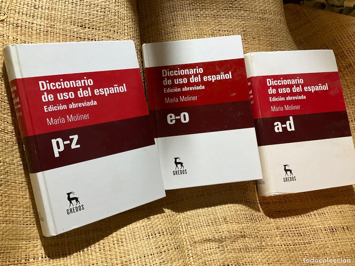 Diccionarios de segunda mano: DICCIONARIO DE USO DEL ESPA&Ntilde;OL MARIA MOLINER 3 TOMOS