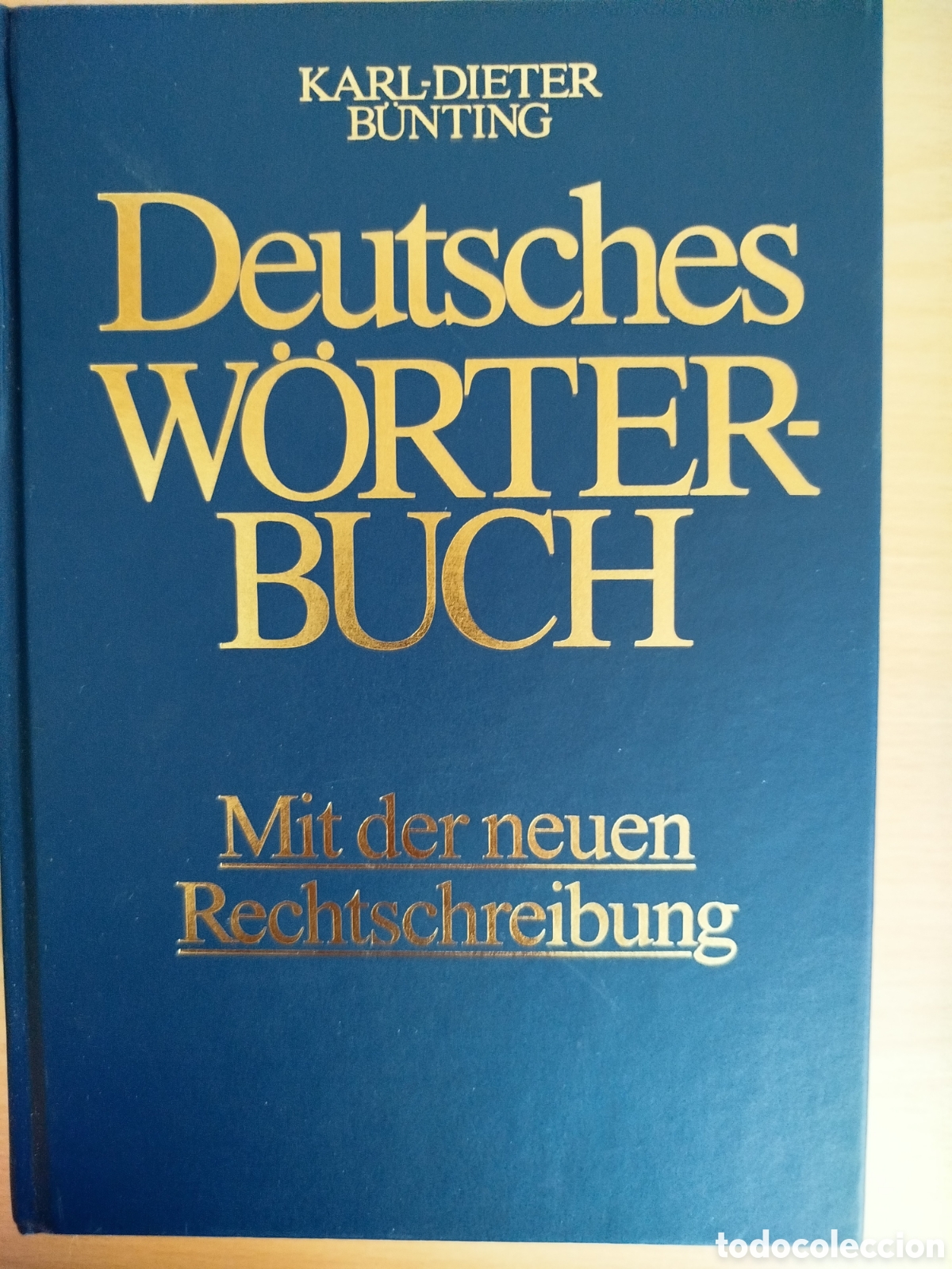 Diccionarios de segunda mano: Deutsches W&ouml;rterbuch (diccionario alem&aacute;n)
