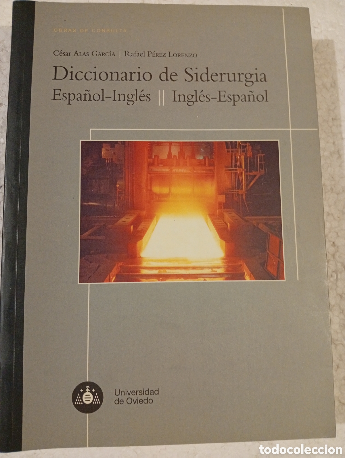 Diccionarios de segunda mano: DICCIONARIO DE SIDERURGIA ESPA&Ntilde;OL-INGL&Eacute;S//INGL&Eacute;S -ESPA&Ntilde;OL. ALAS. P&Eacute;REZ. UNIVERSIDAD OVIEDO 2003