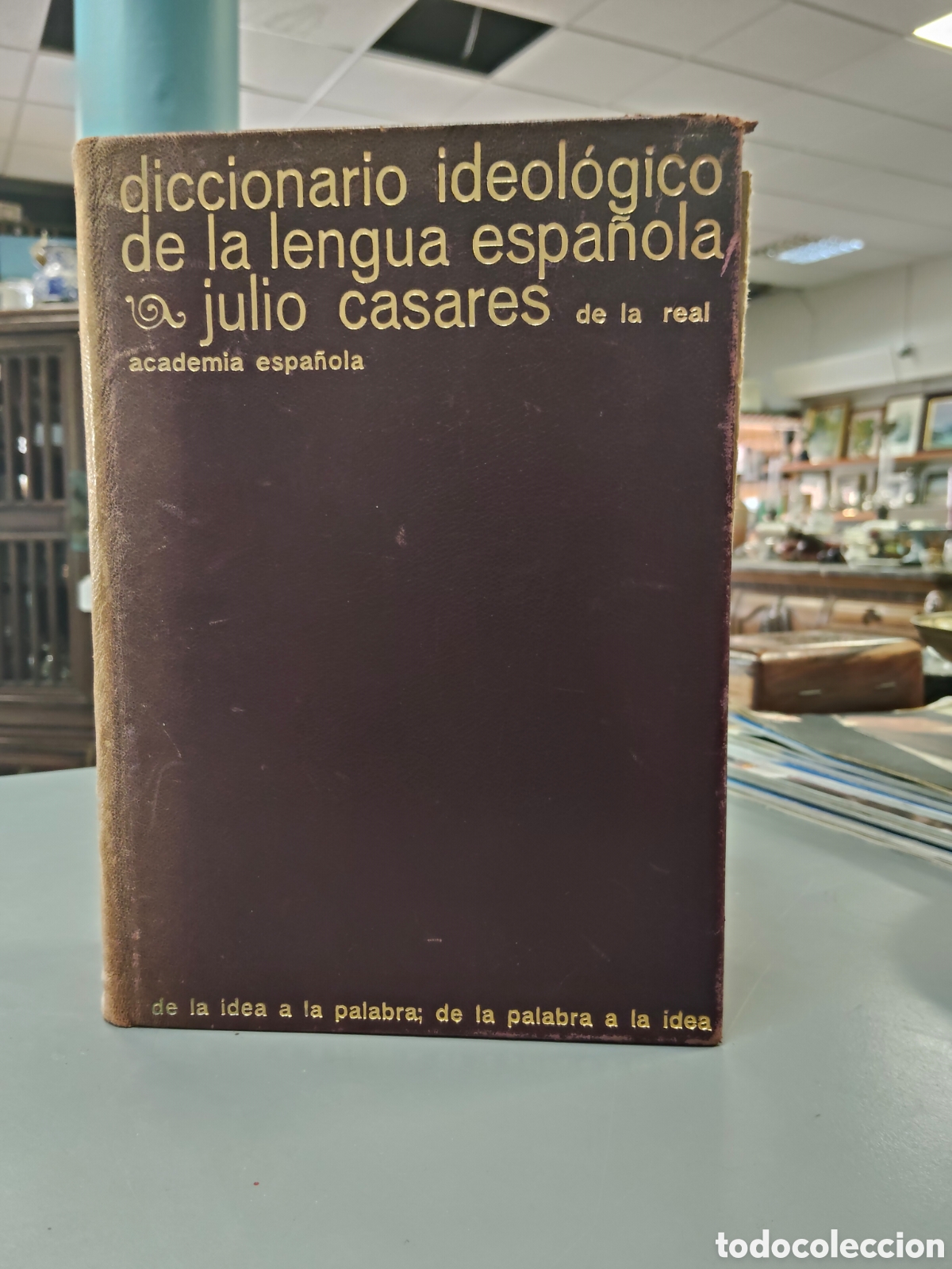 Diccionarios de segunda mano: Diccionario ideol&oacute;gico de la lengua Espa&ntilde;ola