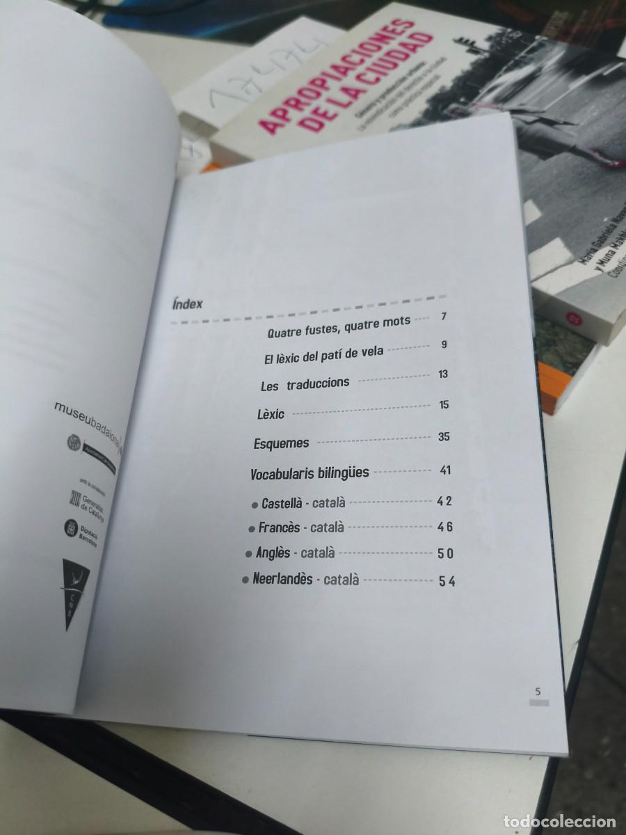 Diccionarios de segunda mano: L&egrave;xic del pat&iacute; de vela. Josep Estruch Trait&eacute;. - Foto 2