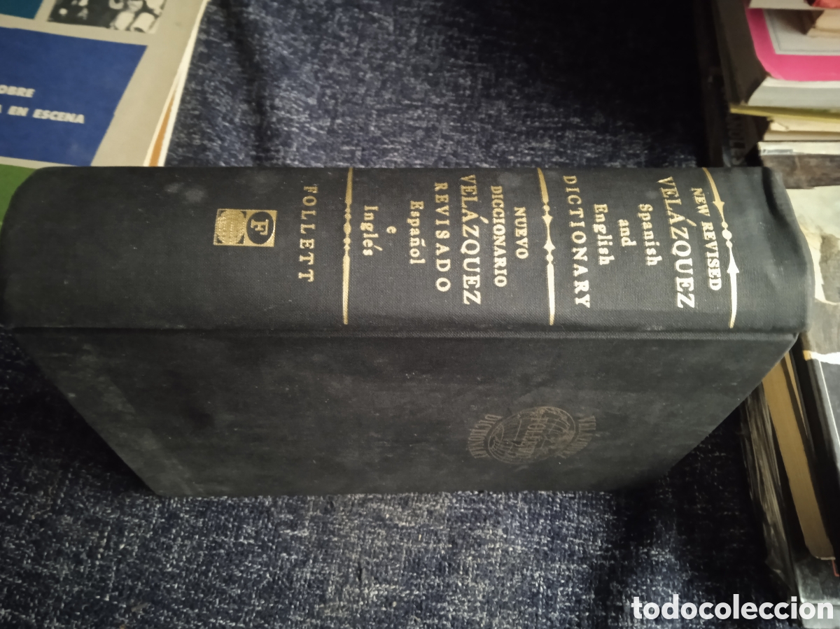 Diccionarios de segunda mano: DICTIONARY SPANISH AND ENGLISH -REVISADO / / MARIANO VELAZQUEZ -ED. EDITORIAL FOLLET