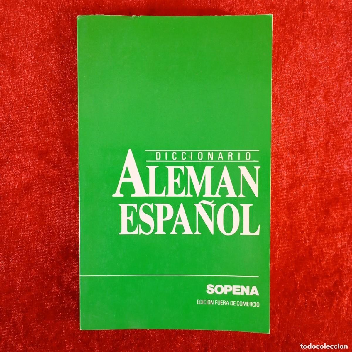 Diccionarios de segunda mano: DICCIONARIO ALEMAN-ESPA&Ntilde;OL- LEXIC&Oacute;N - EDITORIAL RAMON SOPENA