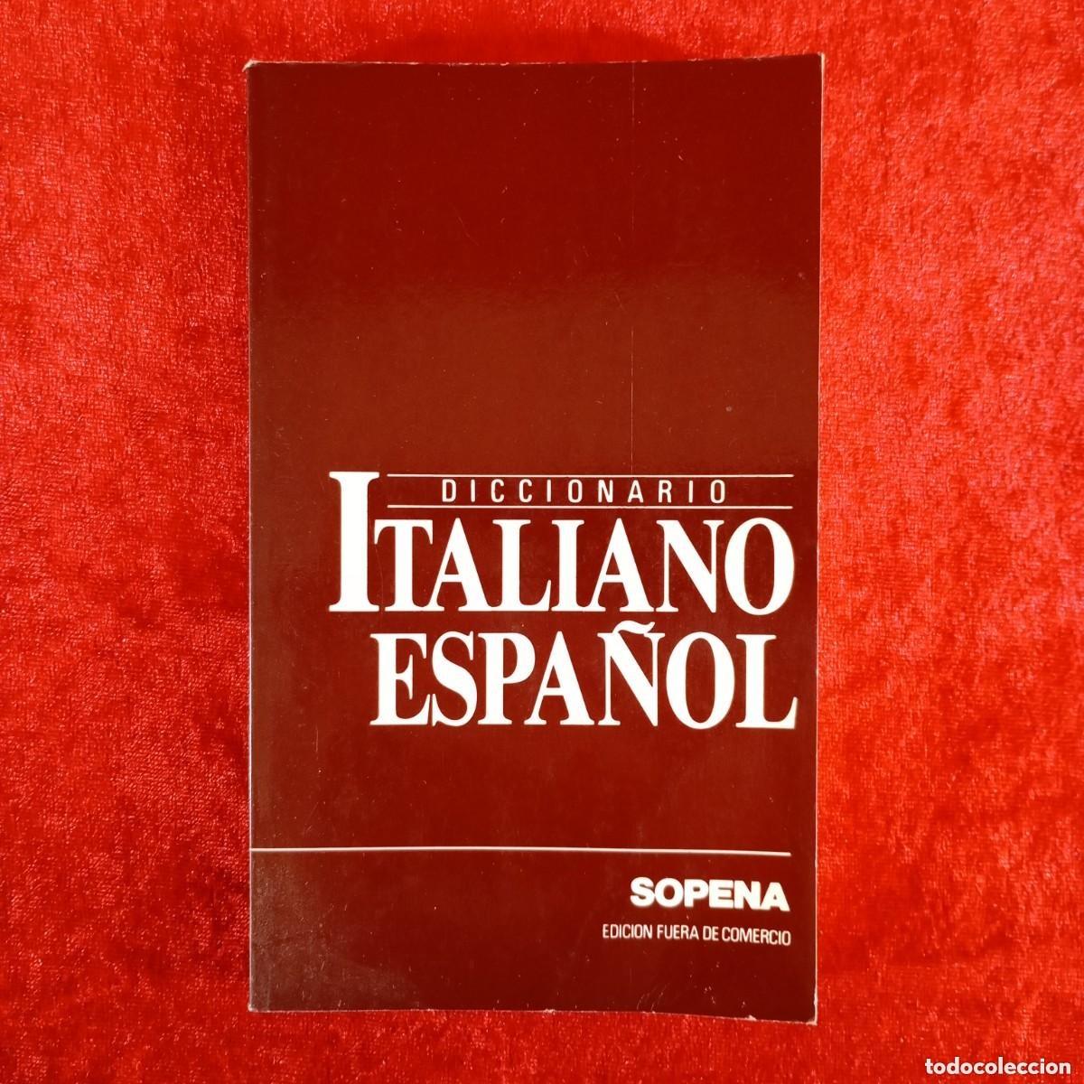 Diccionarios de segunda mano: DICCIONARIO ITALIANO-ESPA&Ntilde;OL - LEXIC&Oacute;N - EDITORIAL RAMON SOPENA