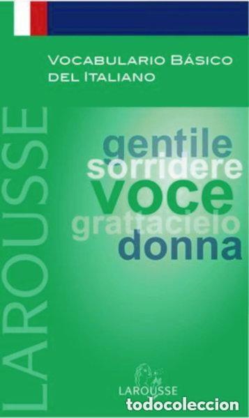 Diccionarios de segunda mano: Vocabulario b&aacute;sico del italiano. Larousse
