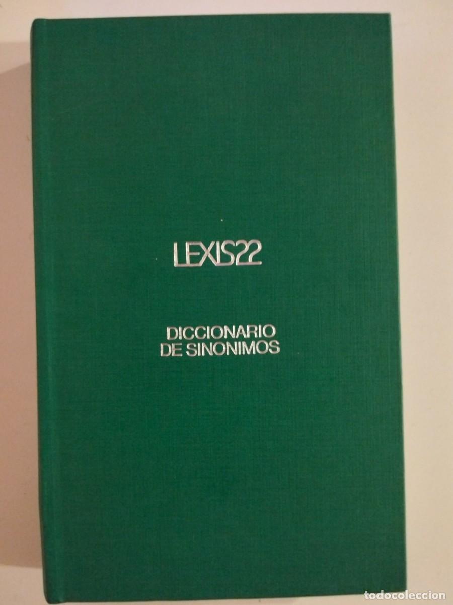 Diccionarios de segunda mano: Lexis 22. Diccionario de sin&oacute;nimos