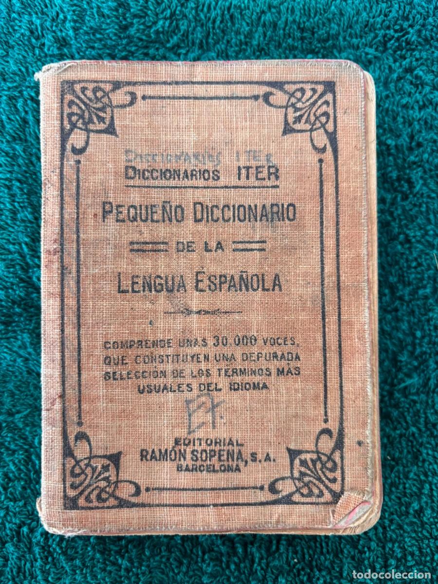 Diccionarios de segunda mano: Peque&ntilde;o diccionario de la lengua espa&ntilde;ola