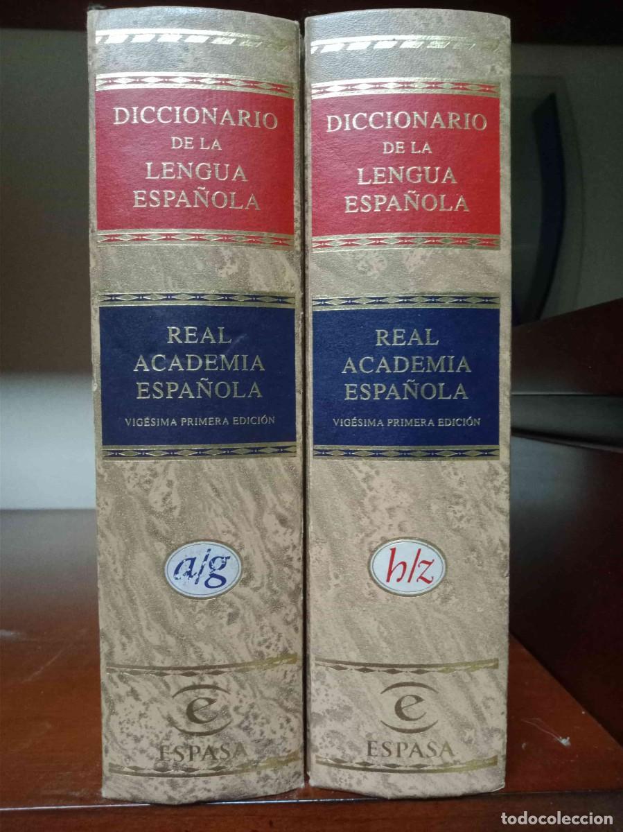 Diccionarios de segunda mano: DICCIONARIO DE LA LENGUA ESPA&Ntilde;OLA - REAL ACADEMIA ESPA&Ntilde;OLA - edici&oacute;n 1999. 2 vols