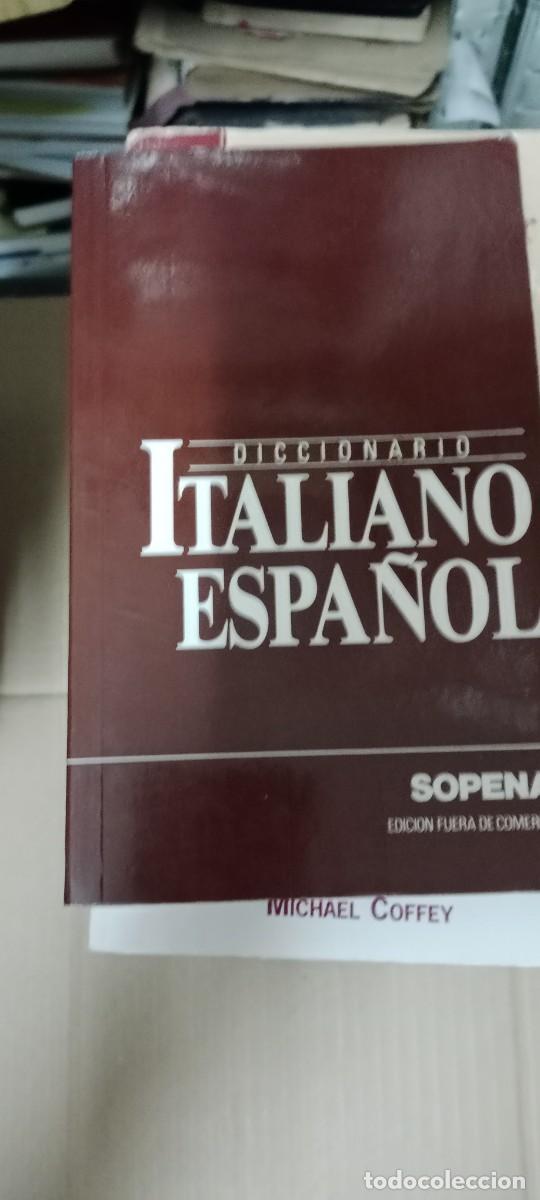 Diccionarios de segunda mano: DICCIONARIO ITALIANO ESPA&Ntilde;OL SOPENA LIBRO GG-BGA