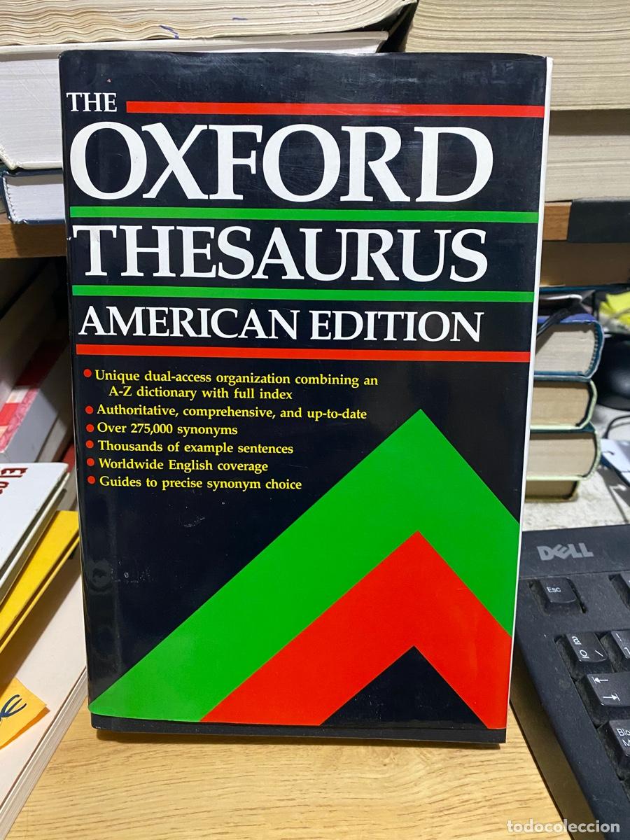 Diccionarios de segunda mano: THE OXFORD THESAURUS, AMERICAN EDITION