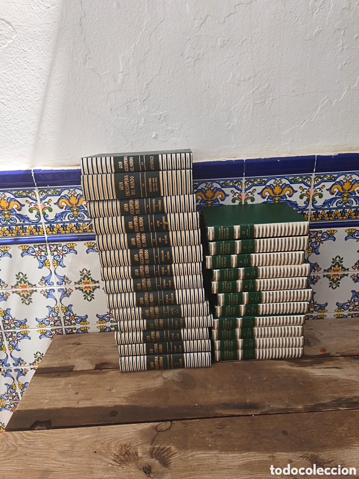 Diccionarios de segunda mano: 25 tomos variados gran enciclopedia y diccionario durvan