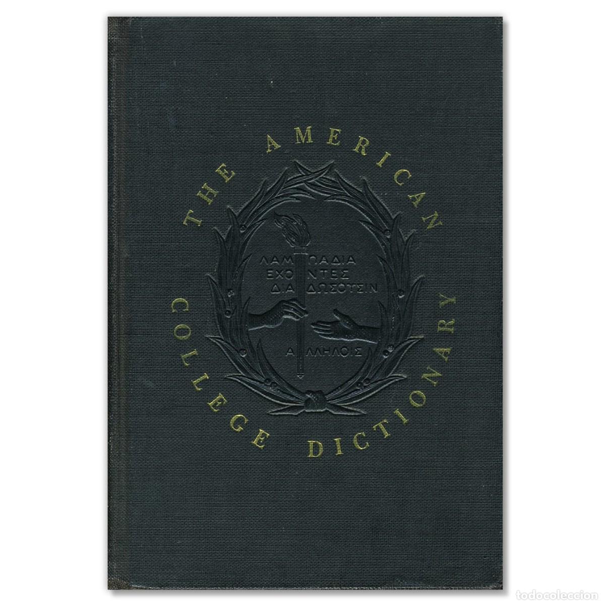 Diccionarios de segunda mano: THE AMERICAN COLLEGE DICTIONARY Clarence L. Barnhart