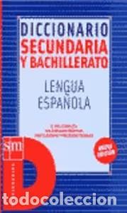 Diccionarios de segunda mano: Diccionario Eso-bachillerato - Vv. Aa - Ediciones Sm - Diccionarios