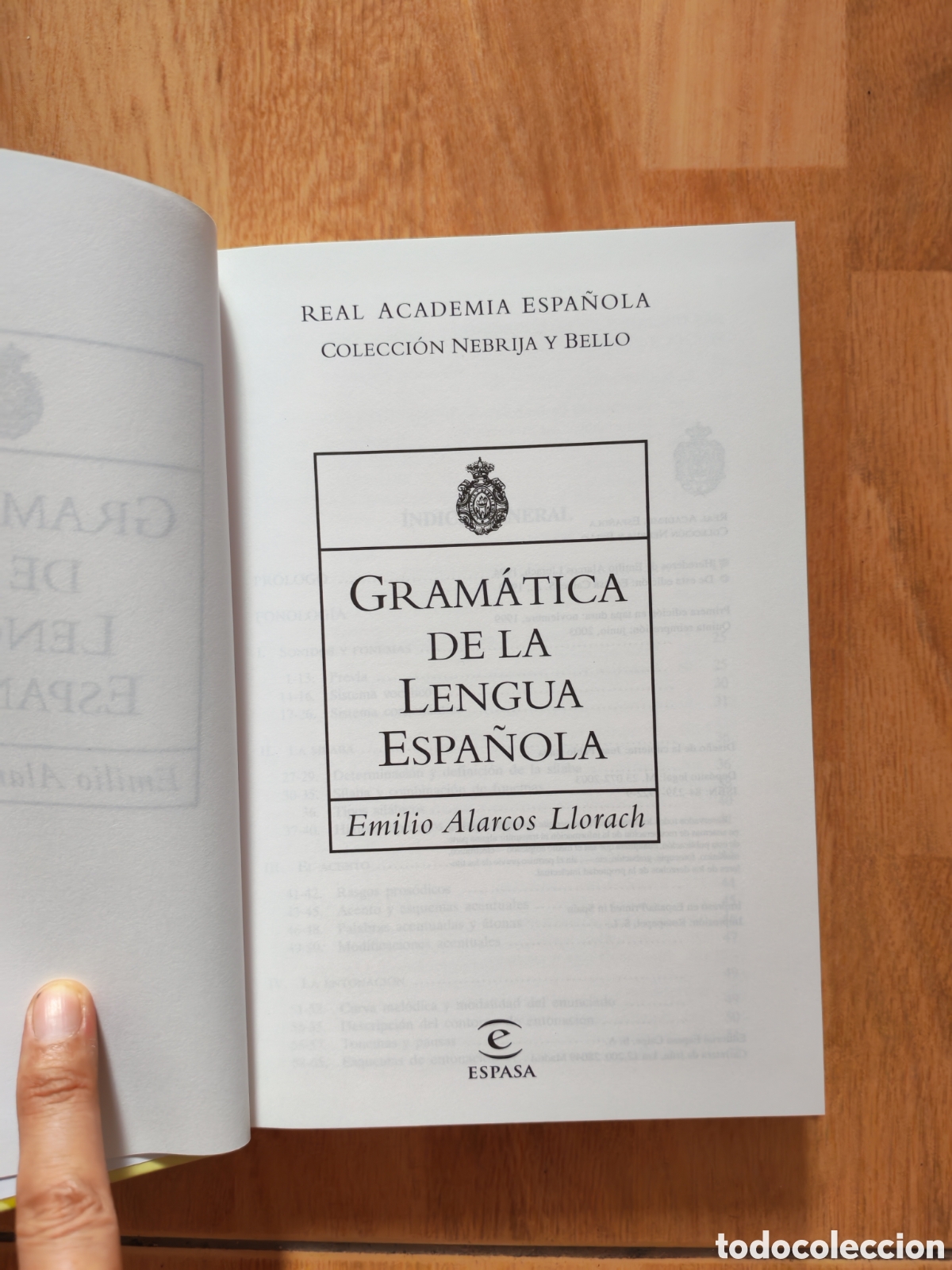 Diccionarios de segunda mano: Gram&aacute;tica de la lengua espa&ntilde;ola - Foto 4