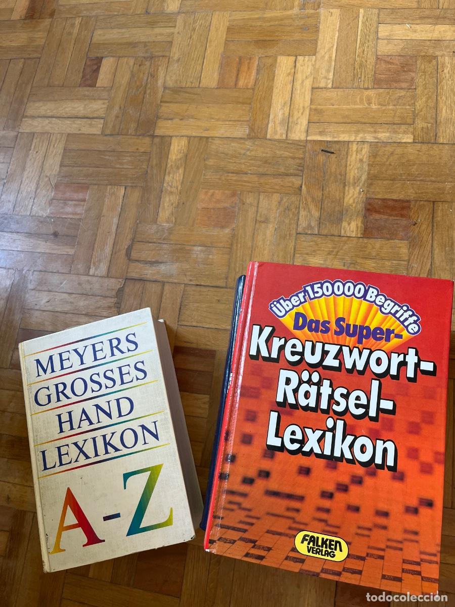 Diccionarios de segunda mano: Kreuzwortr&auml;tsel-Lexikon und Meyers Grosses Handlexikon A-Z, 1989