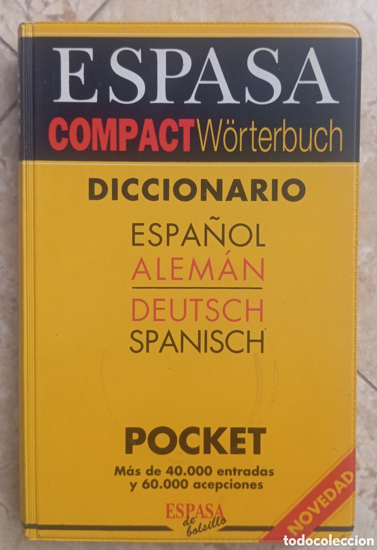 Diccionarios de segunda mano: DICCIONARIO ESPA&Ntilde;OL ALEMAN ESPASA COMPACT