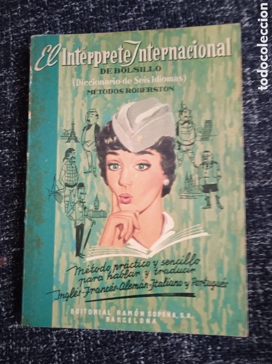 Diccionarios de segunda mano: EL INTERPRETE INTERNACIONAL DE BOLSILLO - SEIS IDIOMAS - M&Eacute;TODO ROBERSTON