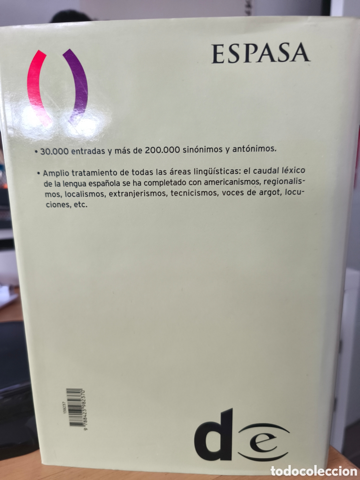Diccionarios de segunda mano: Diccionario de Sin&oacute;nimos y Ant&oacute;nimos - Foto 2