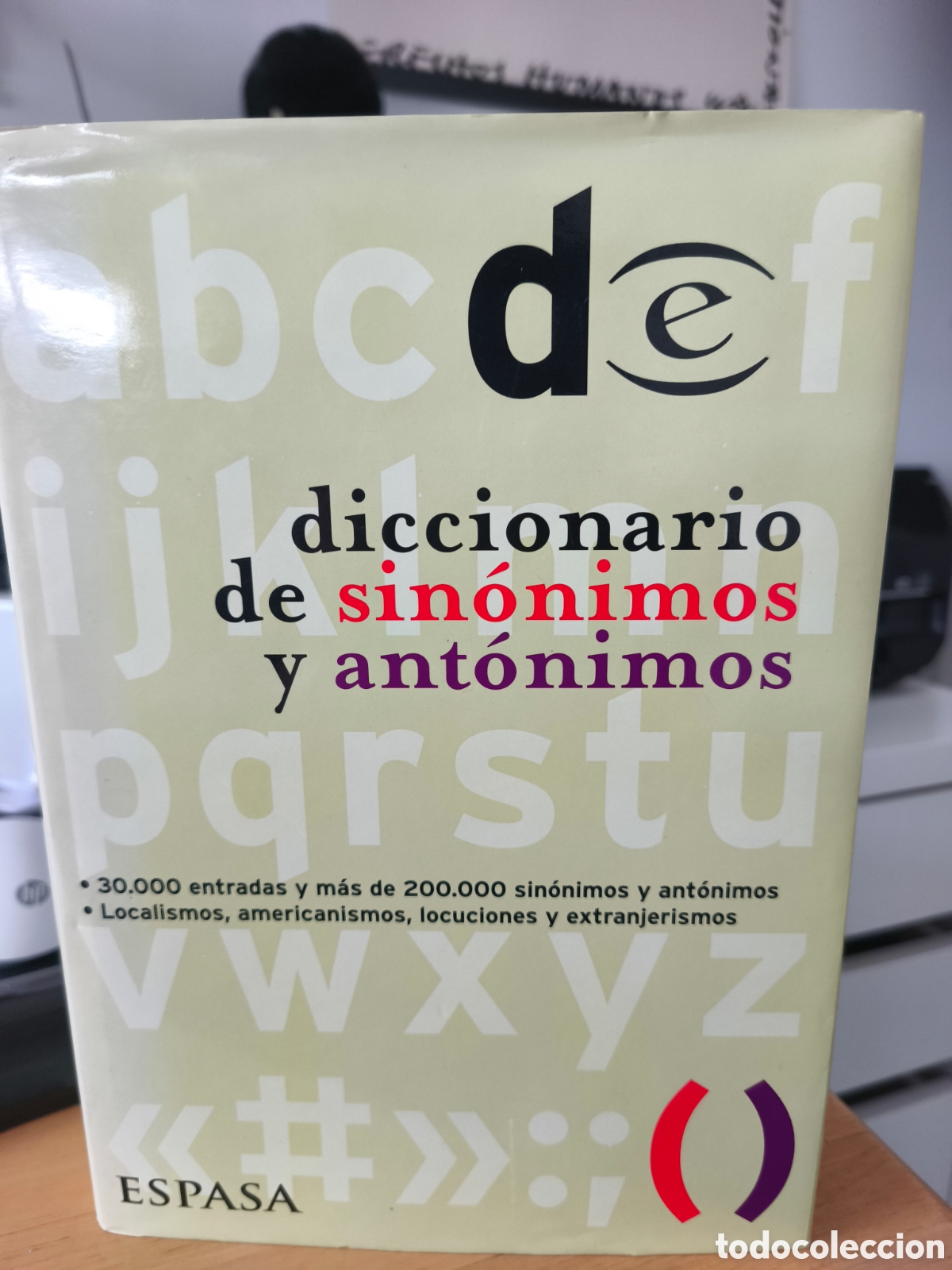 Diccionarios de segunda mano: Diccionario de Sin&oacute;nimos y Ant&oacute;nimos